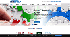 Desktop Screenshot of keyzone.com